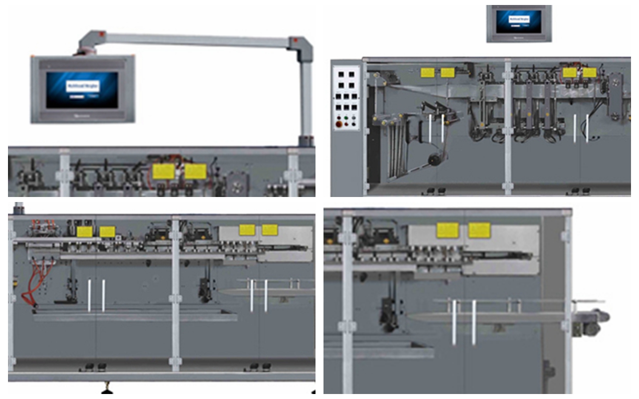 Machine d'alimentation de sacs horizontale à grande vitesse