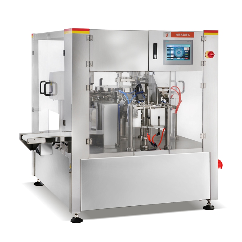 Machine rotative de conditionnement à alimentation de sacs D – solution de conditionnement automatisée à grande vitesse