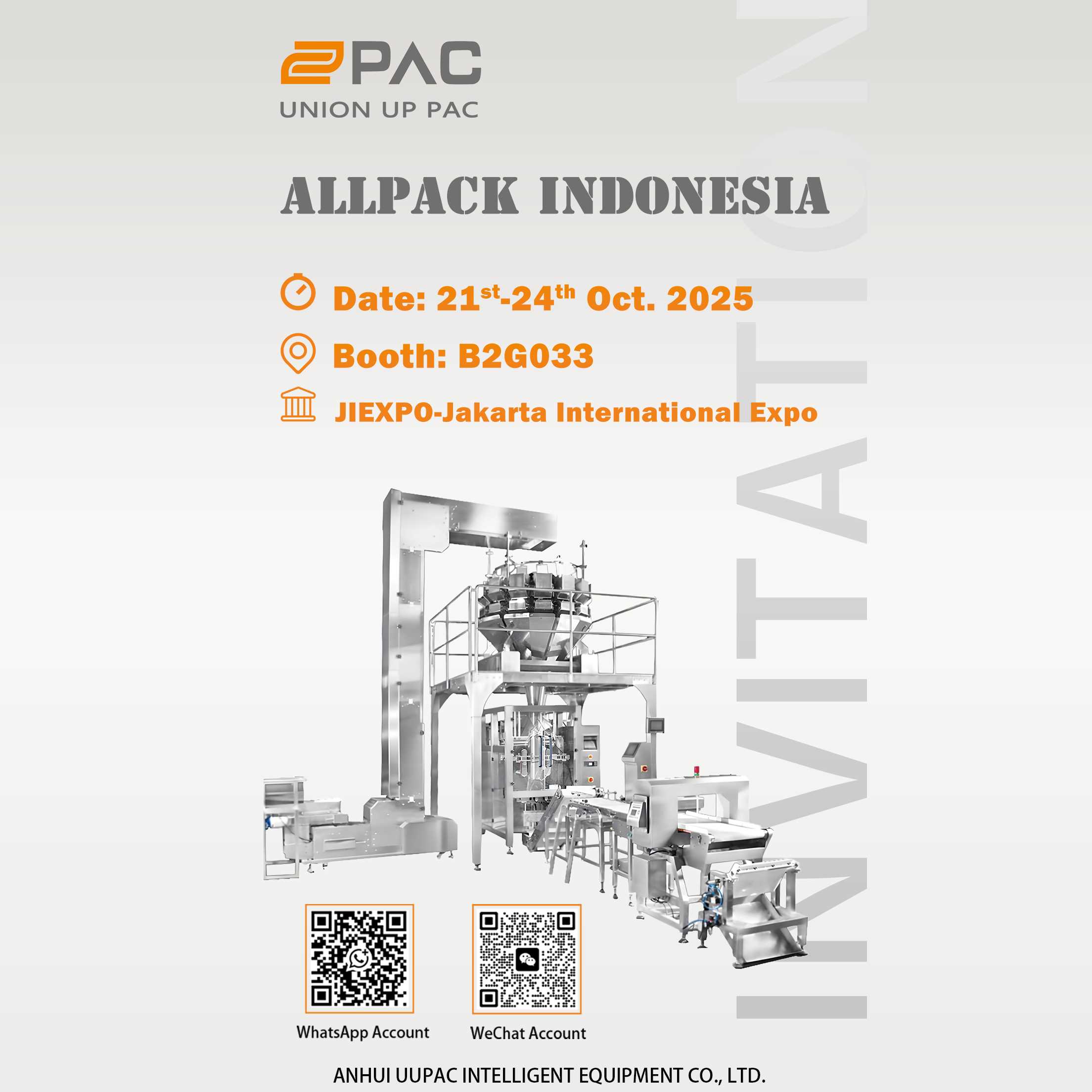 Rejoignez-nous au salon ALLPACK INDONESIA 2025 – Découvrez l'innovation en matière d'emballage au stand B2G033