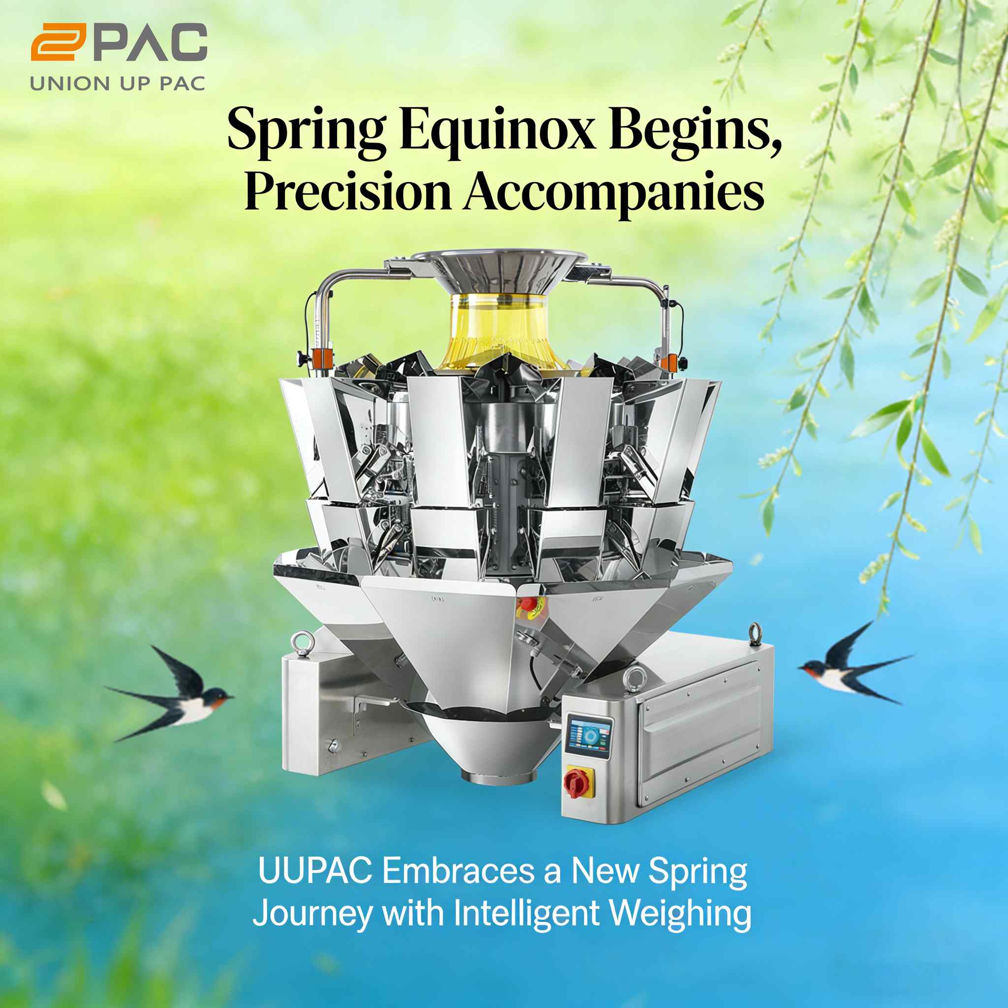 Spring Equinox Begins, Precision Accompanies | UUPAC Embraces a New Spring Journey with Intelligent Weighing